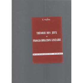 THEORIE DES JEUX ET PROGRAMMATION LINEAIRE