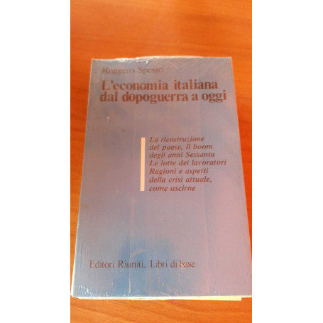 L'economia italiana dal dopoguerra a oggi