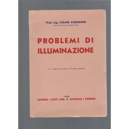 PROBLEMI DI ILLUMINAZIONE
