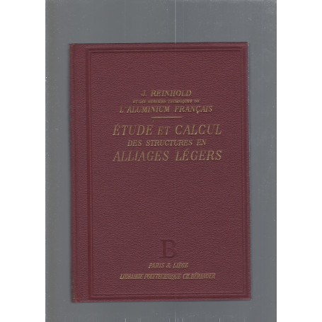 A'tude et calcul des structures en alliages légers