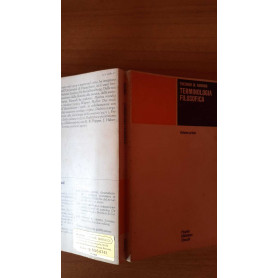 Terminologia filosofica. Volume primo