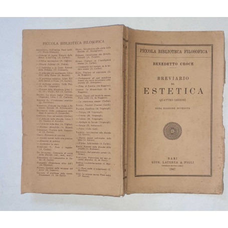 Breviario di estetica. Quattro lezioni