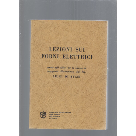 LEZIONI SUI FORNI ELETTRICI