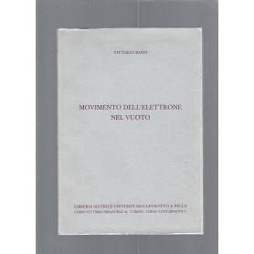 MOVIMENTO DELL'ELETTRONE NEL VUOTO