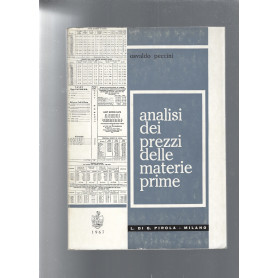 ANALISI DEI PREZZI DELLE MATERIE PRIME