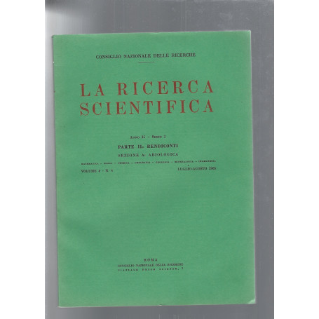 LA RICERCA SCIENTIFICA