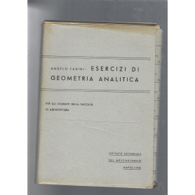 ESERCIZI DI GEOMETRIA ANALITICA
