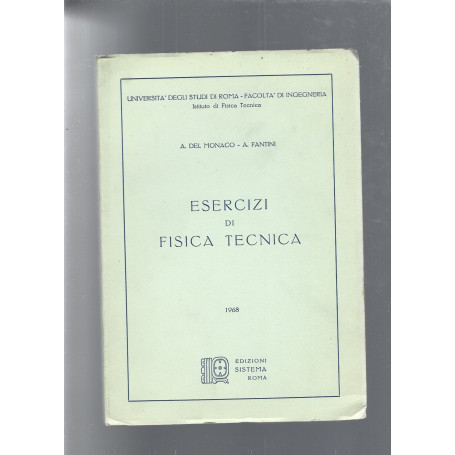 ESERCIZI DI FISICA TECNICA