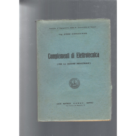 COMPLEMENTI DI ELETTROTECNICA