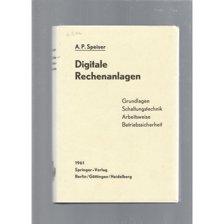 DIGITALE RECHENANLAGEN