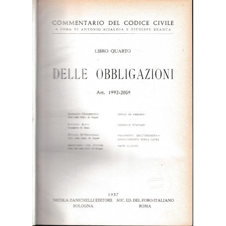 Commentario del Codice Civile