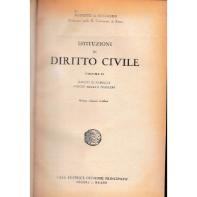 Istituzioni di Diritto Civile. Vol. 2.