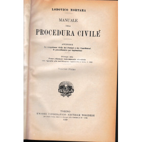Manuale della Procedura Civile