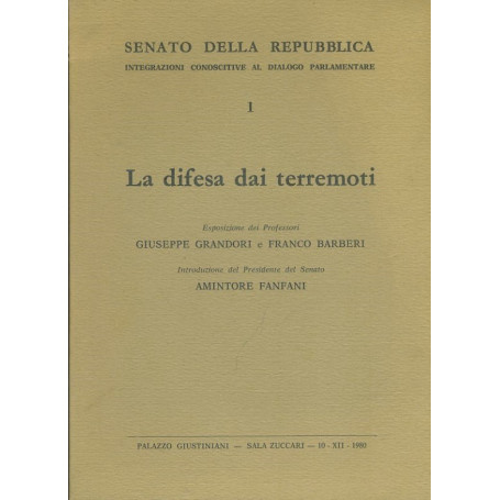 La difesa dai terremoti