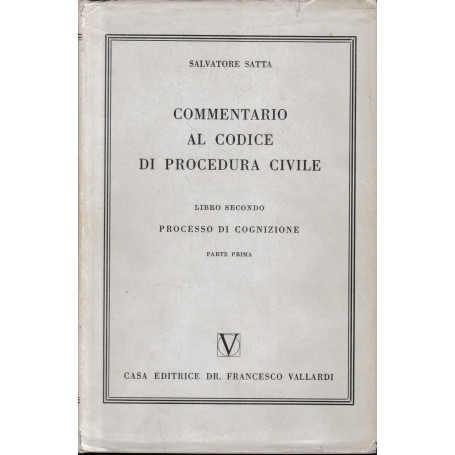 Commentario al Codice di Procedura Civile