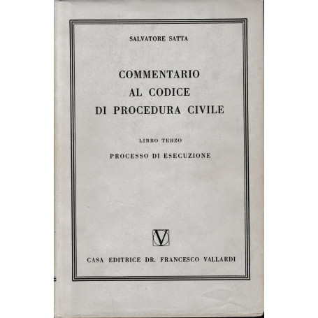 Commentario al Codice di Procedura Civile