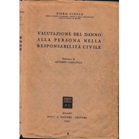 Valutazione del danno alla persona nella responsabilità  civile