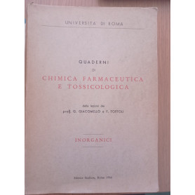 Quaderni di chimica farmaceutica e tossicologica