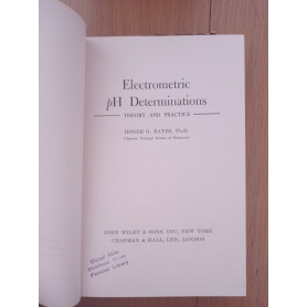 Electrometric pH Determinations