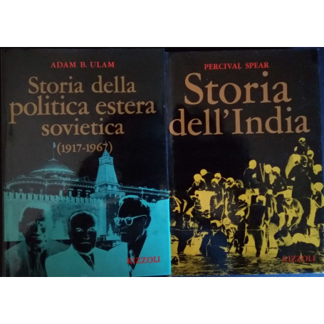 Storia della politica estera sovietica - Storia dell'India cofanetto 2 volumi