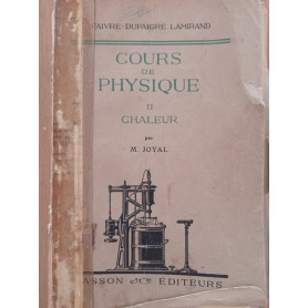 Cours de Physique tome II Chaleur