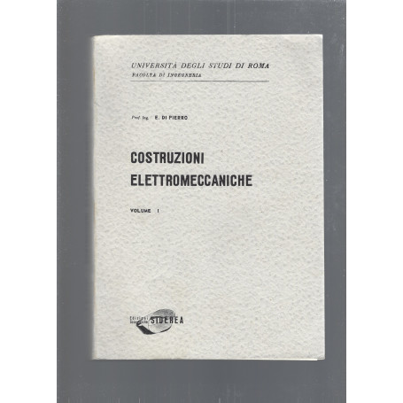 COSTRUZIONI ELETTROMECCANICHE vol 1