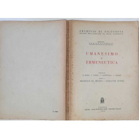Umanesimo e ermeneutica