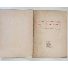 Le dottrine politiche dell'eta' patristica. Volume II