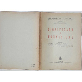 Significato e previsione