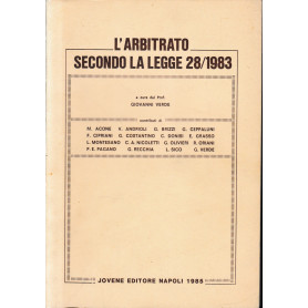 L'arbitrato secondo la Legge 28/1983