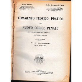 Commento teorico-pratico del nuovo codice penale