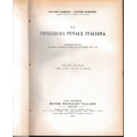 La procedura penale italiana