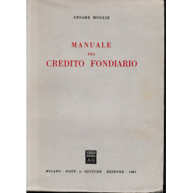 Manuale del credito fondiario