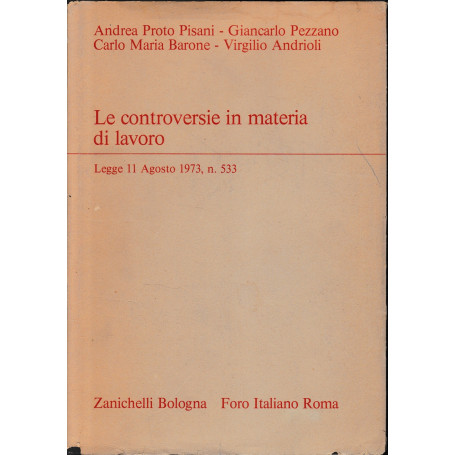 Le controversie in materia di lavoro