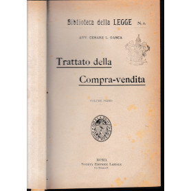 Trattato della Compra-vendita