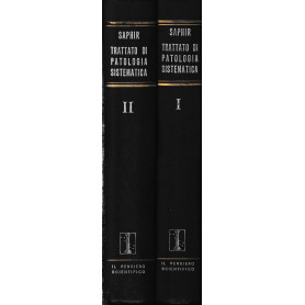 Trattato di Patologia Sistematica. due volumi.