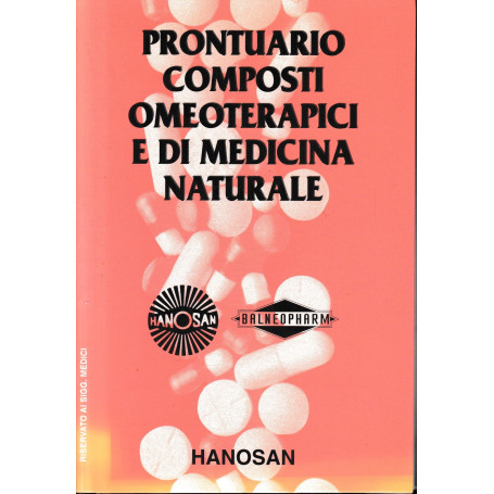 Prontuario composti omeopatici e di medicina naturale
