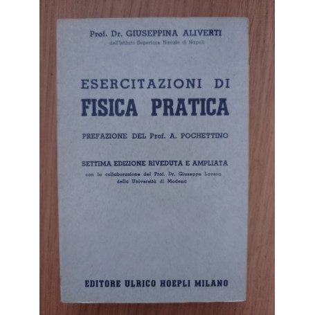 Esercitazioni di fisica pratica