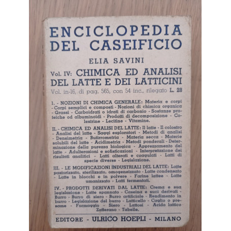 Enciclopedia del caseificio