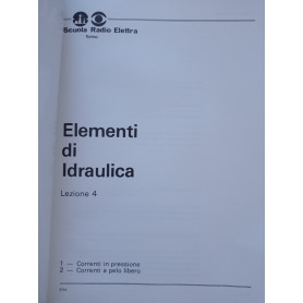 Impianti indraulici - sanitari: LEZIONE 4