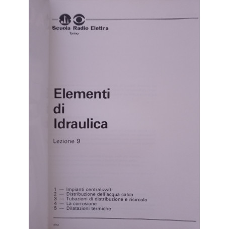 Impianti idraulici sanitari LEZIONE 9