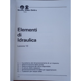 Impianti idraulici - sanitari LEZIONE 10