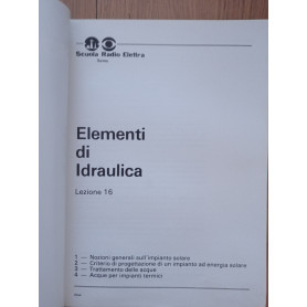 Impianti idraulici - sanitari LEZIONE 16