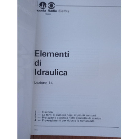 Impianti idraulici - sanitari LEZIONE 14