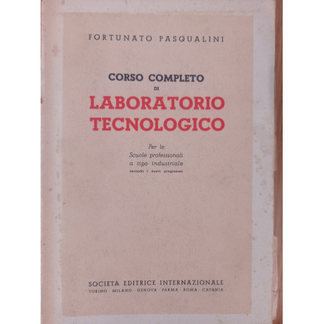 Corso completo di laboratorio tecnologico
