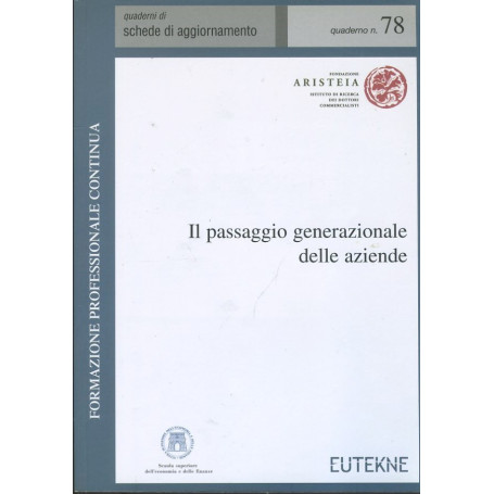 Il passaggio generazionale delle aziende