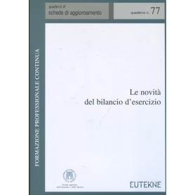 Le novità  del bilancio d'esercizio