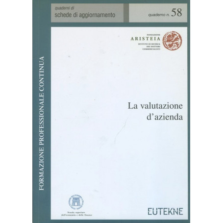 La valutazione d'azienda
