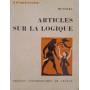 Articles sur la logique (1890-1913)