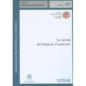 Le novità  del bilancio d'esercizio